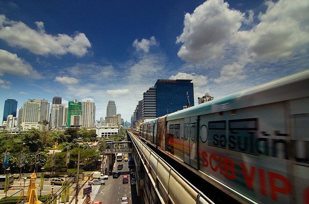 Skytrain a Bangkok