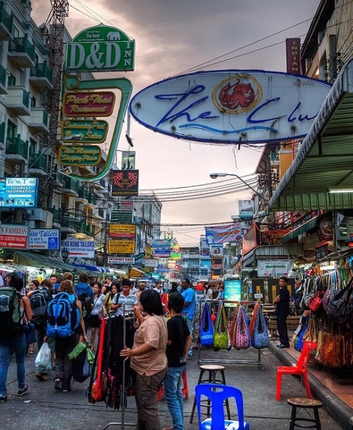 Scorcio di khaosan road