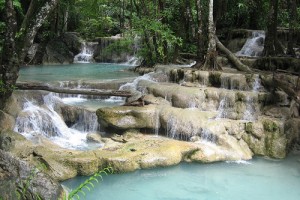 Kanchanaburi cascada