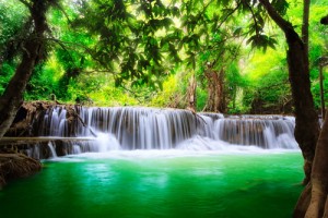 Kanchanaburi cascada