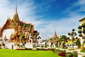 El Palacio real de Bangkok