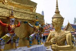 El Palacio real de Bangkok