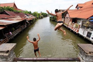 Canales de Bangkok: los 