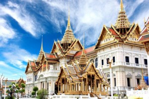 Palacio real en Bangkok