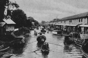 Canales de Bangkok: los 